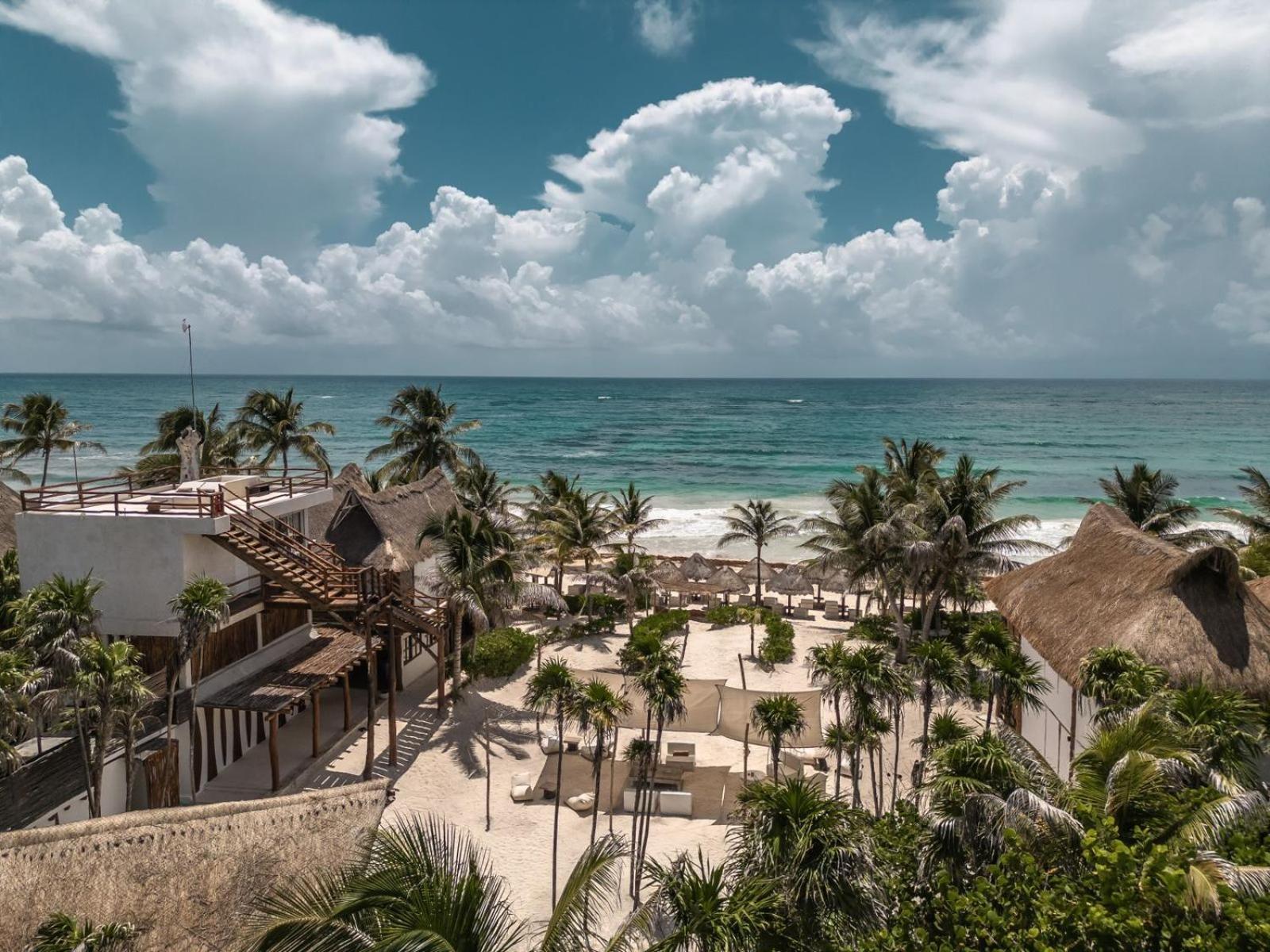 Niken Beachfront Tulum Hotel Exterior photo